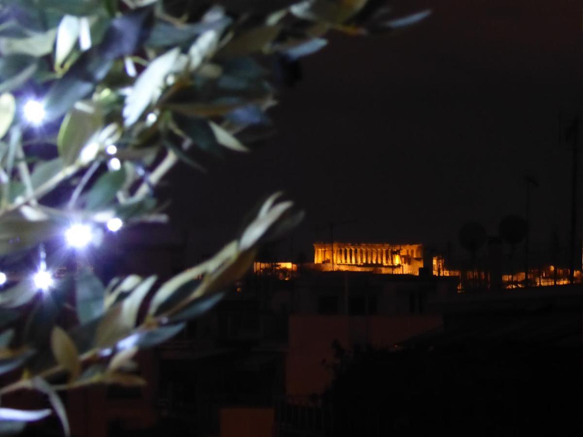 Sophia'S Penthouse Apartment With Jacuzzi And Acropolis View From Big Terrace Atina Dış mekan fotoğraf